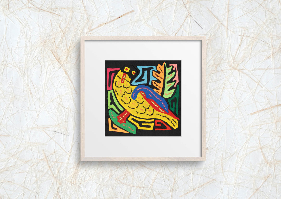 Multicolor Yellow Red And Blue Bird Molita
