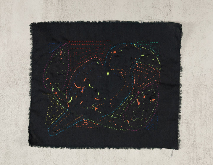 Multicolor Orange Red And Blue Bird Molita