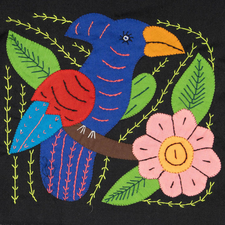 Multicolor Blue And Green Bird Molita