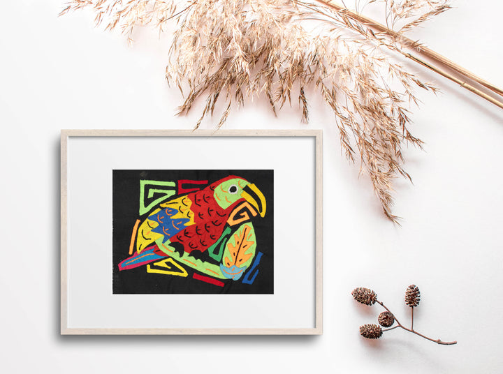 Multicolor Yellow Blue And Red Molita