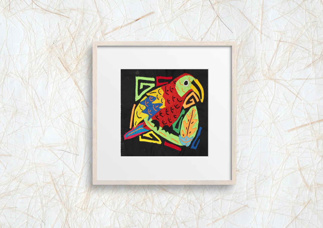 Multicolor Yellow Blue And Red Molita