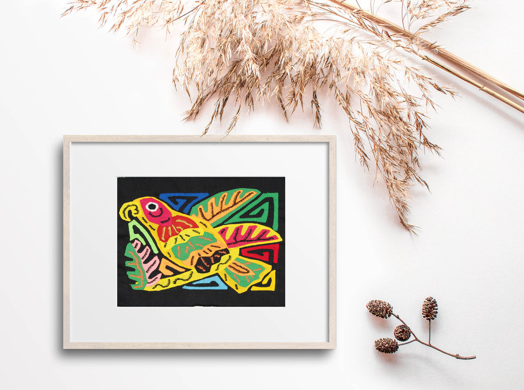 Multicolor Yellow Green And Red Molita