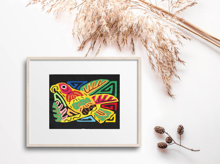 Multicolor Yellow Green And Red Molita