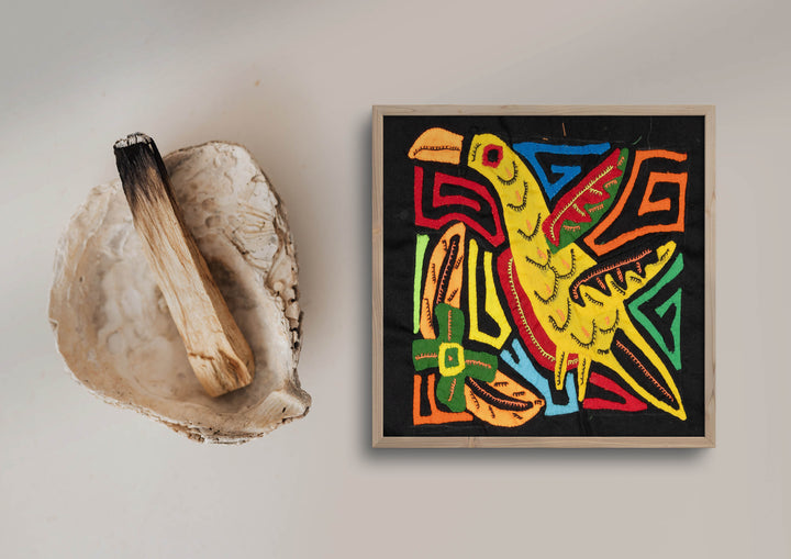 Multicolor Yellow And Red Bird Molita