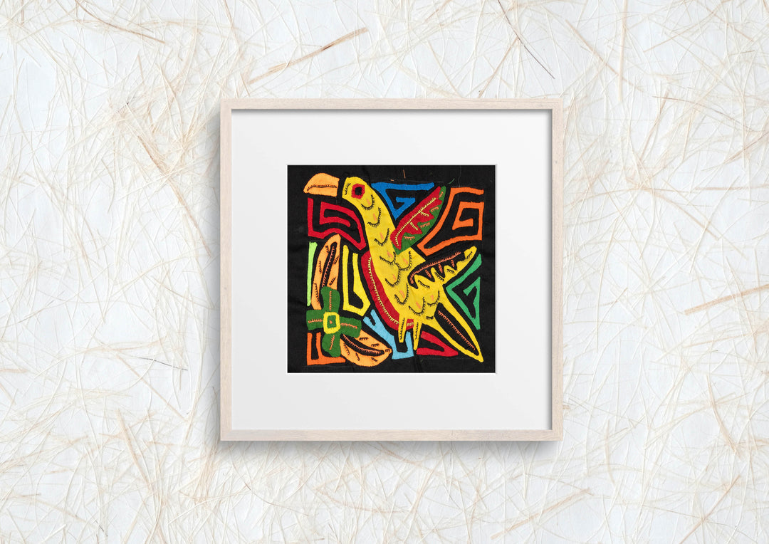 Multicolor Yellow And Red Bird Molita