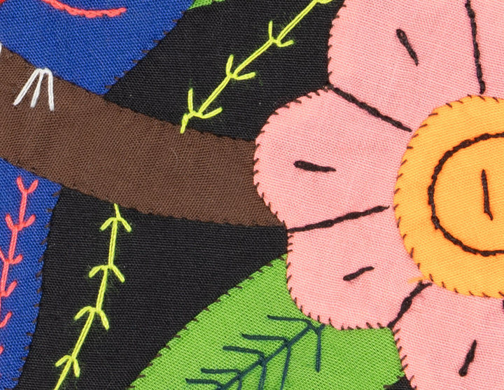 Multicolor Blue And Green Bird Molita