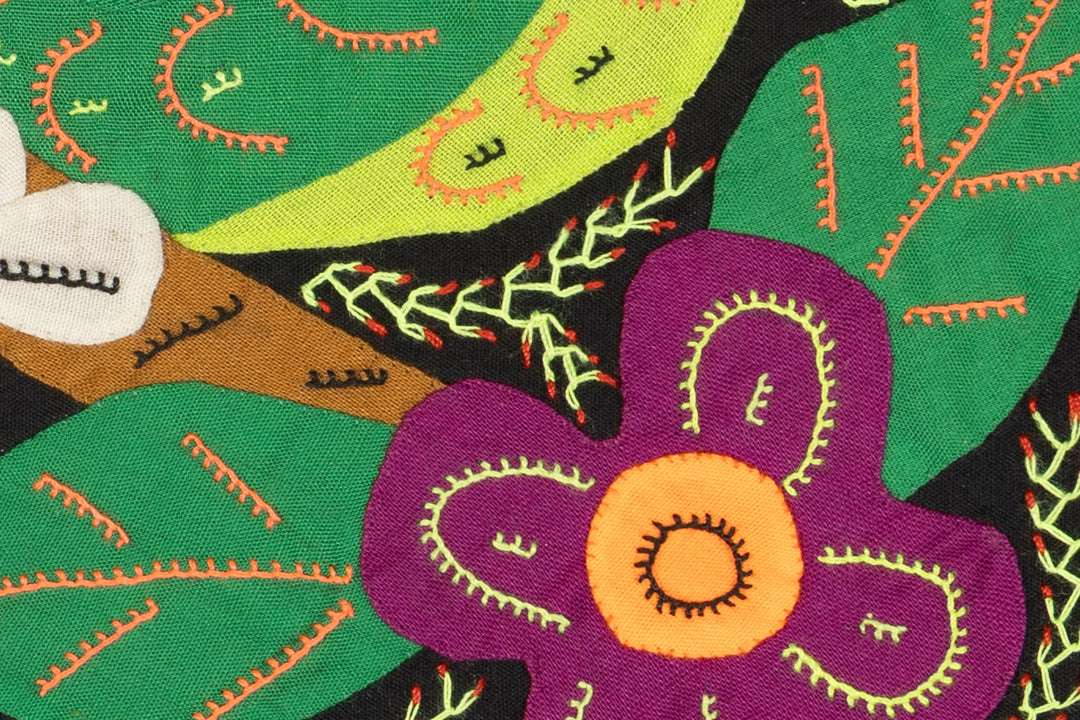 Multi-Color Parrot Bird Green And Purple Molita