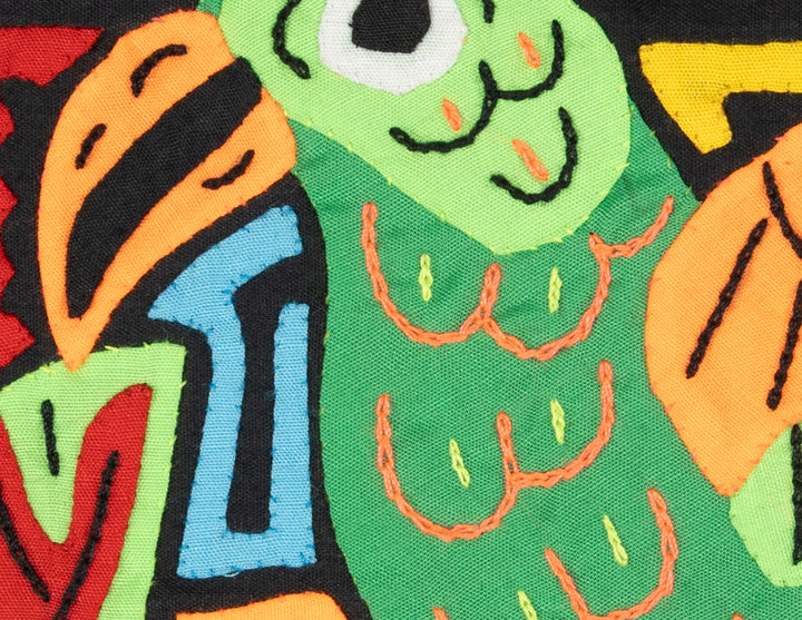 Multicolor Orange And Green Bird Molita