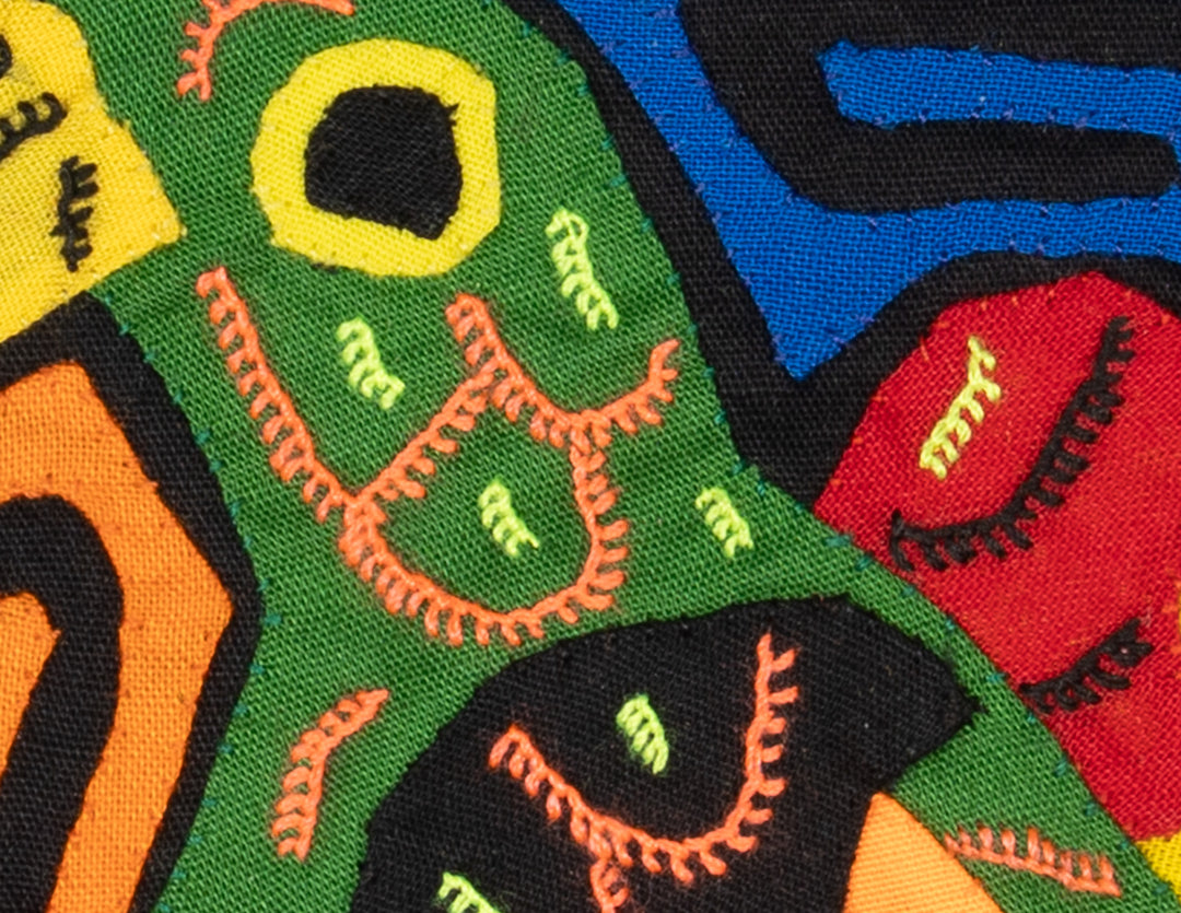 Multicolor Orange And Green Bird Molita