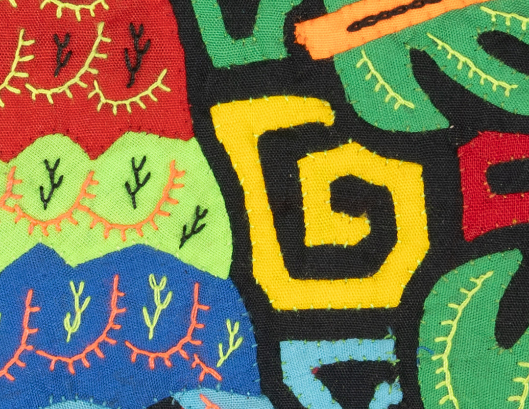 Multicolor Red Green And Blue Bird Molita