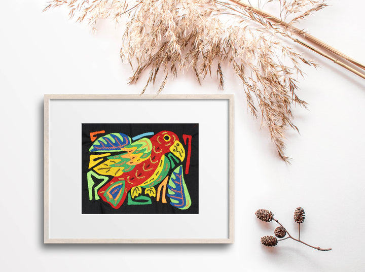 Multicolor Yellow Blue And Red Molita