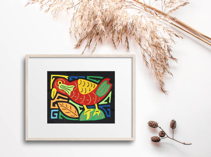 Multicolor Yellow And Red Molita