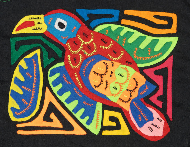 Multicolor Red Green And Blue Bird Molita