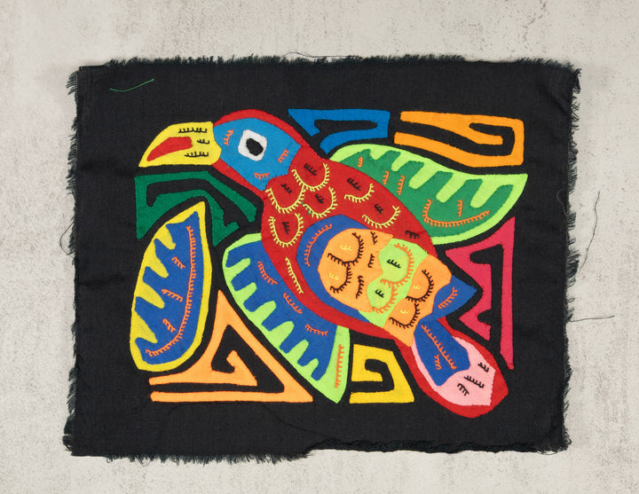 Multicolor Red Green And Blue Bird Molita