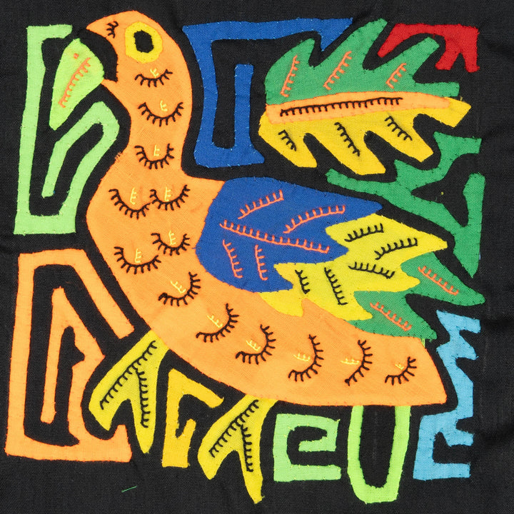 Multicolor Blue Orange And Yellow Bird Molita