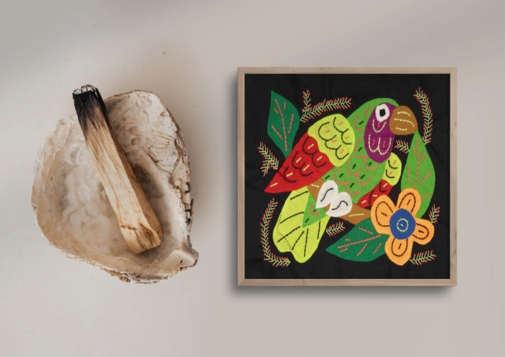 Multicolor Parrot Bird Red And Green Molita