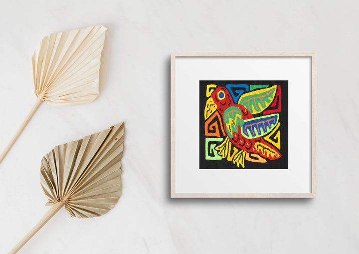 Multicolor Red yellow And Green Molita