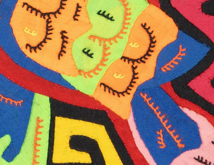 Multicolor Red Green And Blue Bird Molita