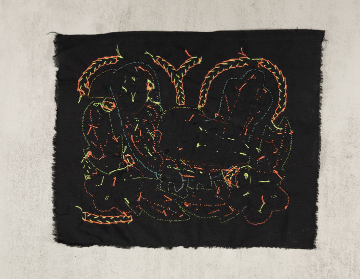 Multicolor Bird Orange And Blue Molita