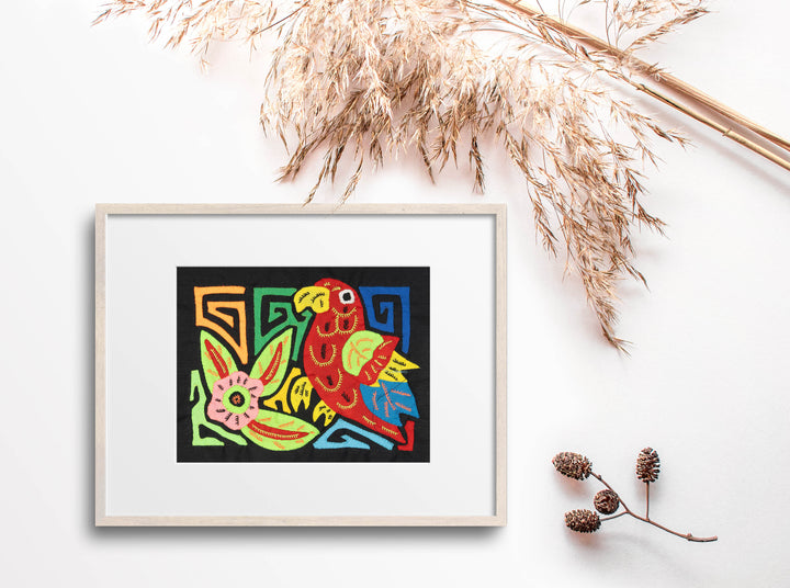 Multicolor Red And Green Molita