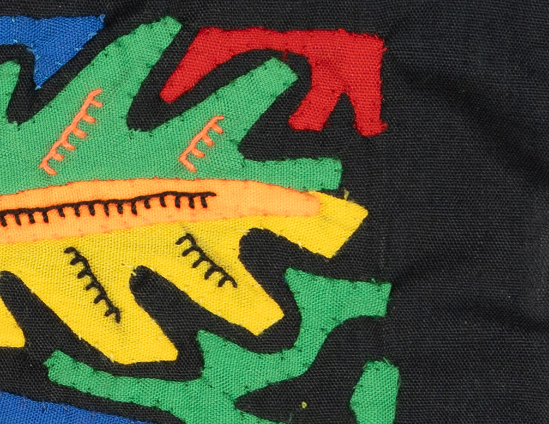 Multicolor Blue Orange And Yellow Bird Molita