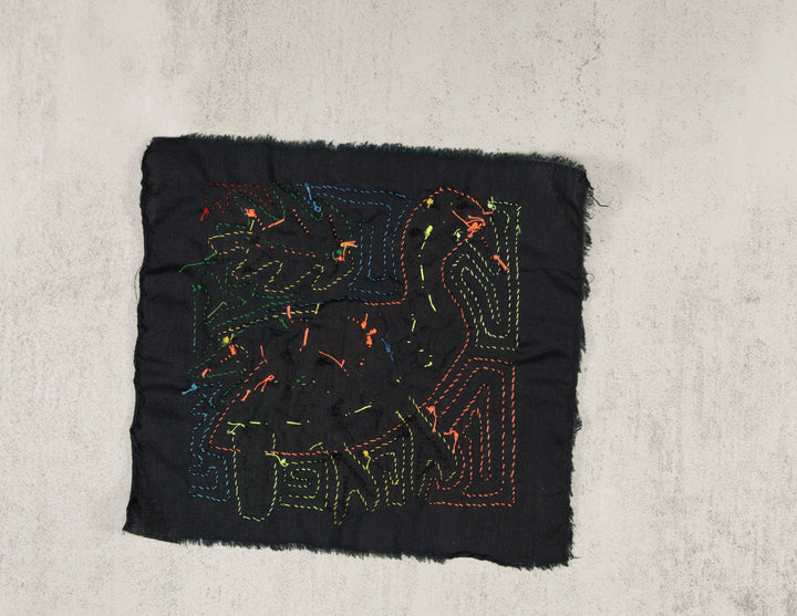 Multicolor Blue Orange And Yellow Bird Molita