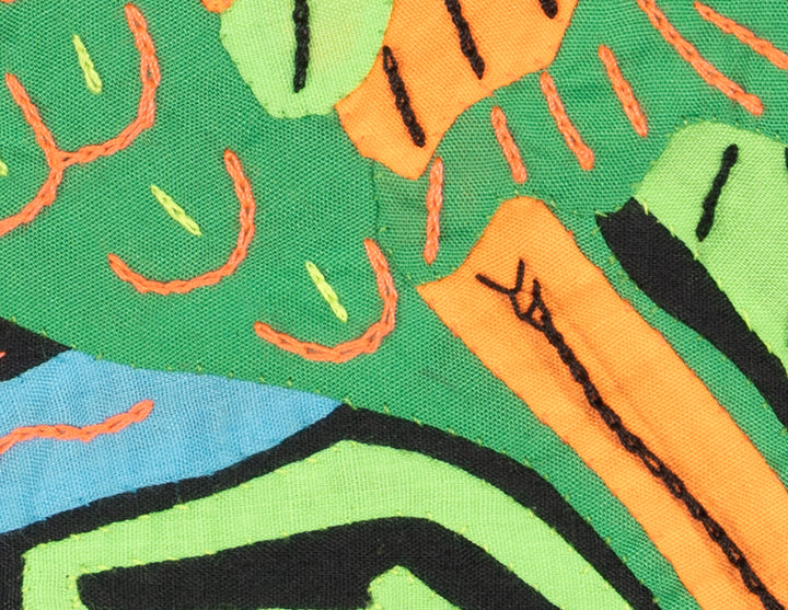 Multicolor Orange And Green Bird Molita