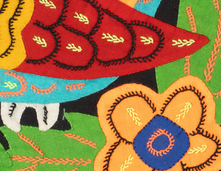 Multicolor Red And Blue Molita