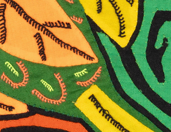 Multicolor Orange And Green Bird Molita