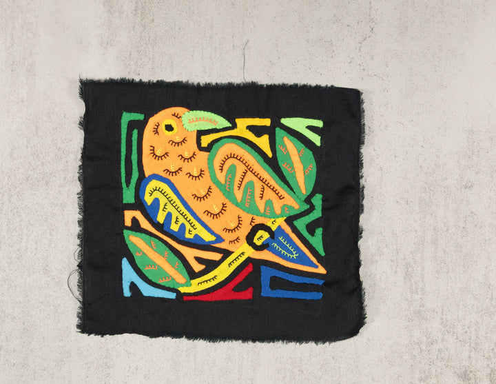 Multicolor Blue Orange And Green Bird Molita
