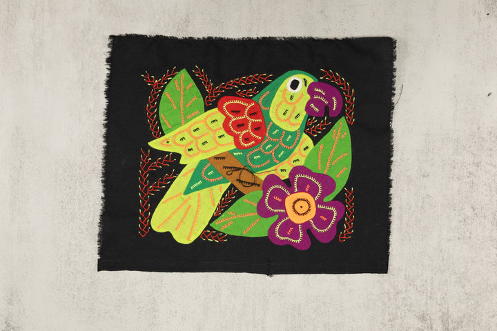 Multi-Color Parrot Bird Green And Purple Molita