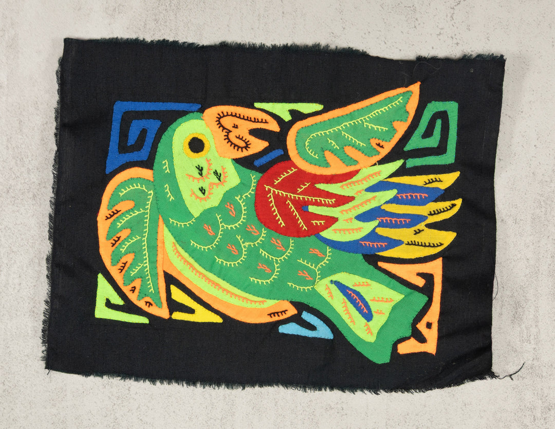 Multicolor Red Green And Orange Bird Molita