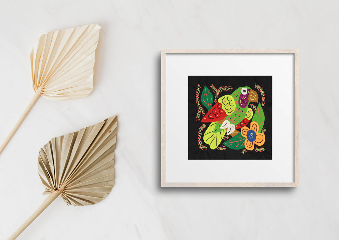 Multicolor Parrot Bird Red And Green Molita