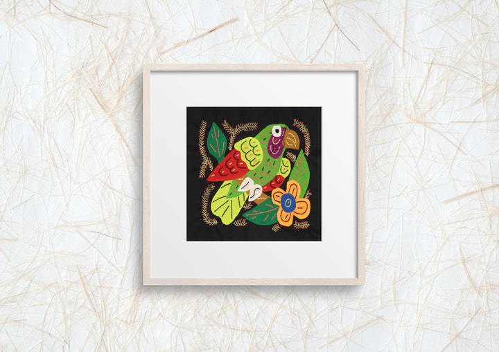 Multicolor Parrot Bird Red And Green Molita