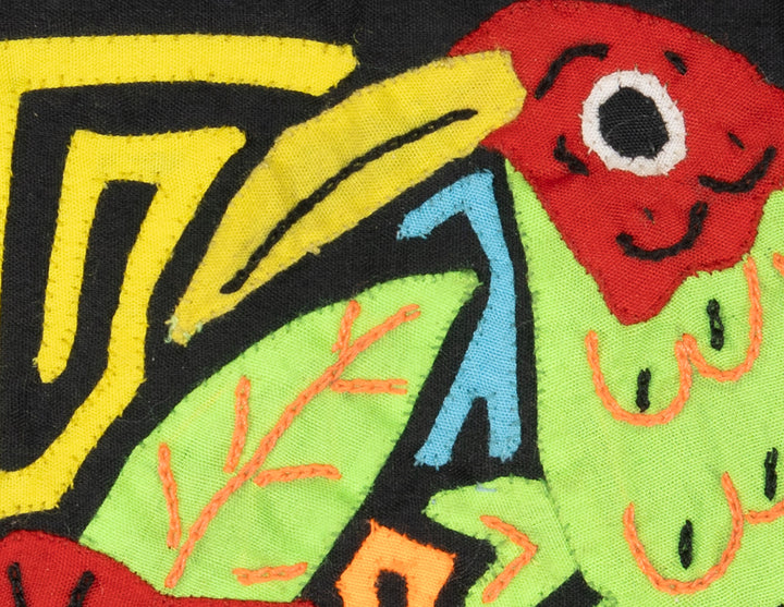 Multicolor Red And Green Bird Molita