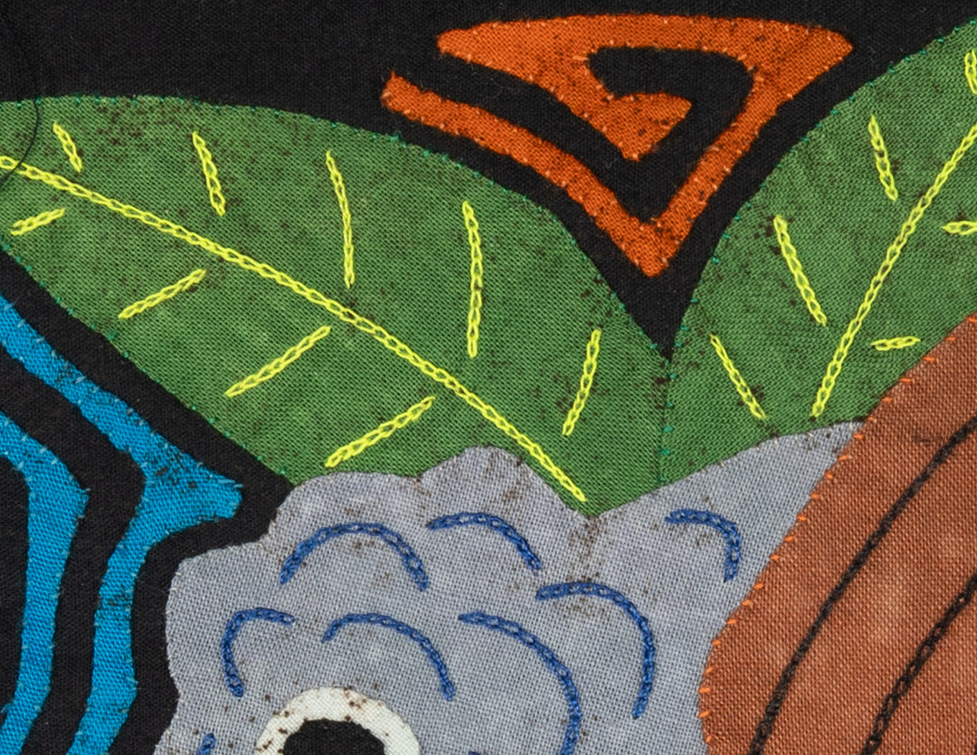 Multicolor Bird Gray And Green Molita