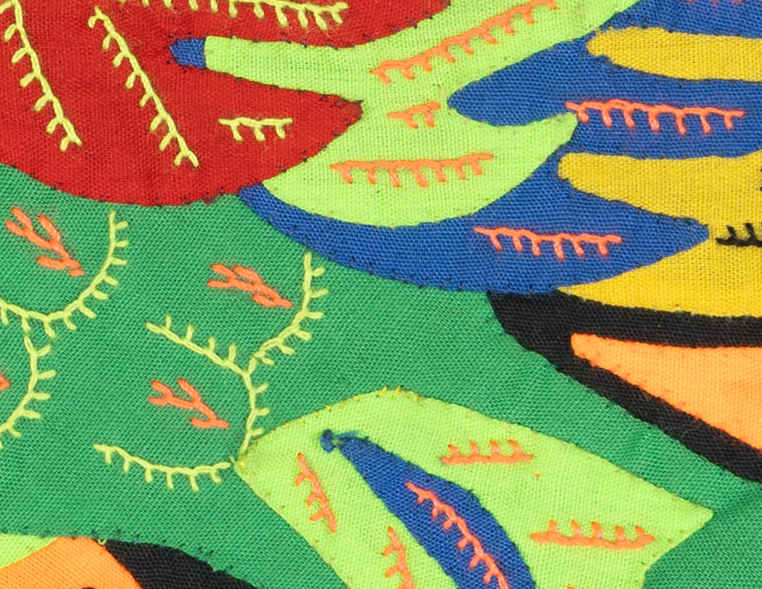 Multicolor Red Green And Orange Bird Molita