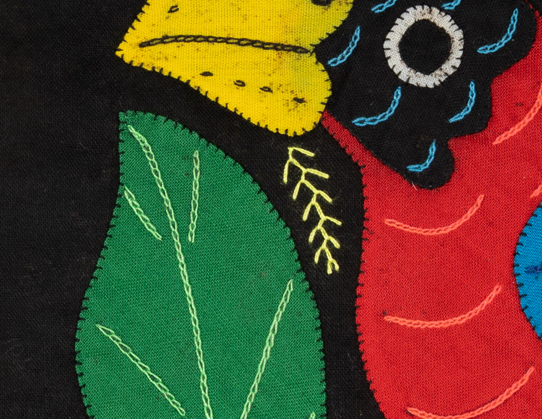 Multicolor Bird Red And Yellow Molita