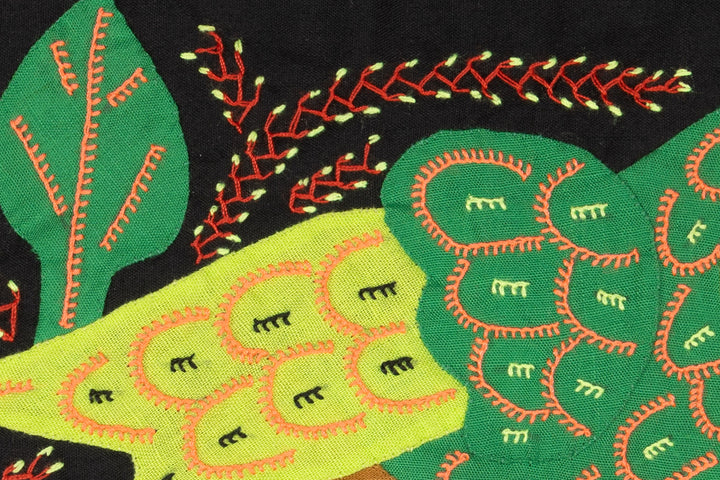 Multi-Color Parrot Bird Green And Purple Molita