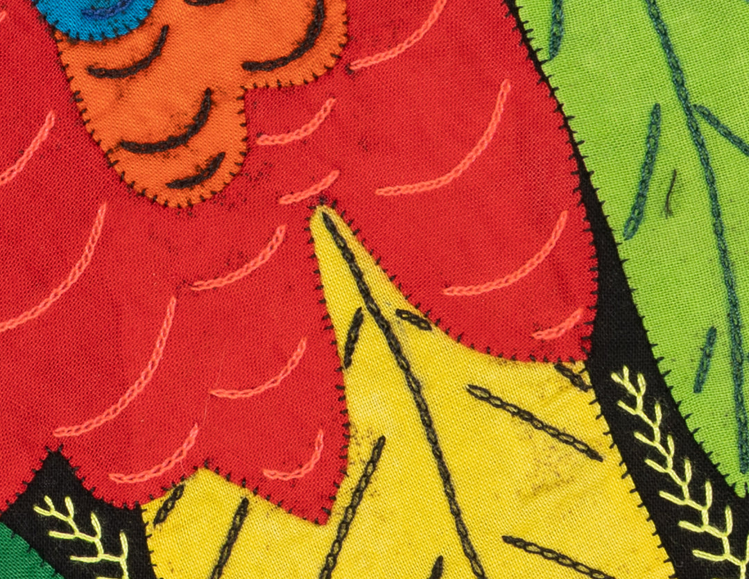 Multicolor Bird Red And Yellow Molita