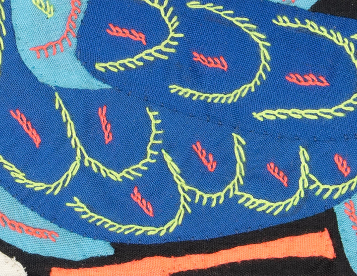 Multicolor Blue Bird Molita