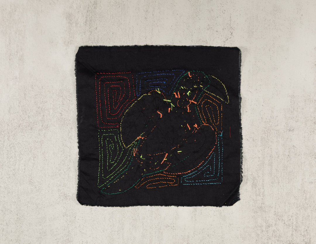 Multicolor Orange And Green Bird Molita