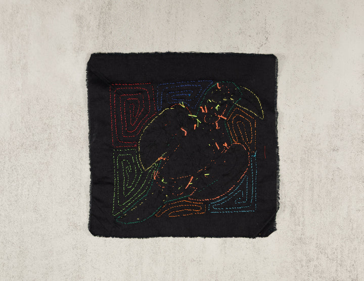 Multicolor Orange And Green Bird Molita