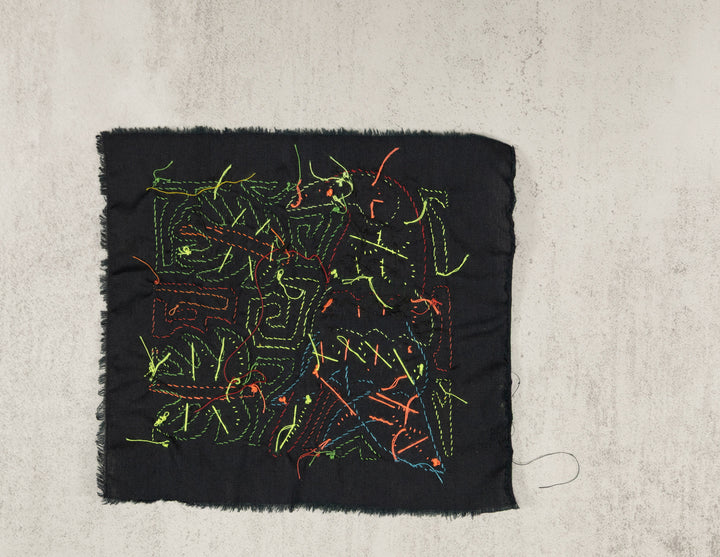 Multicolor Red Green And Blue Bird Molita