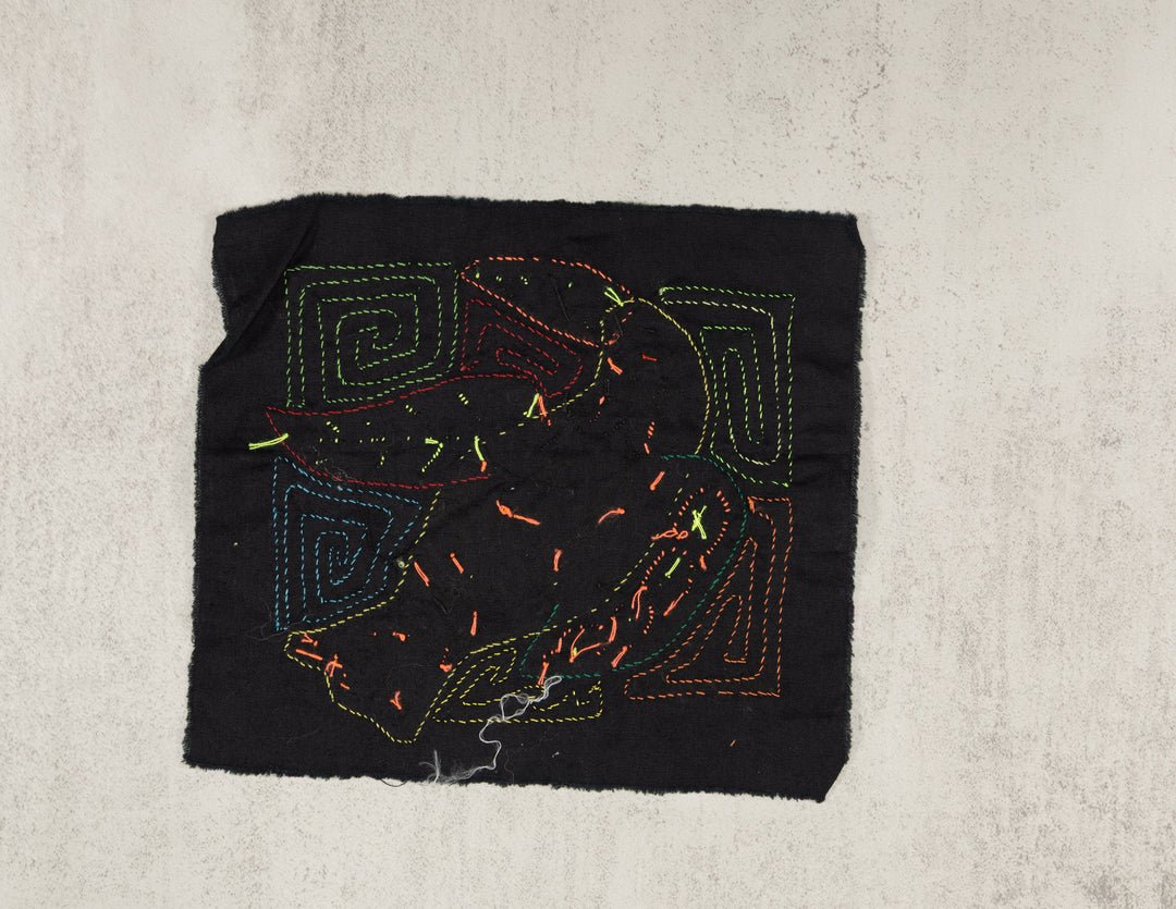 Multicolor Red Orange And Yellow Bird Molita