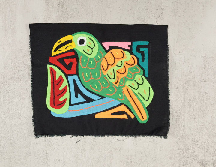 Multicolor Green Orange And Blue Bird Molita