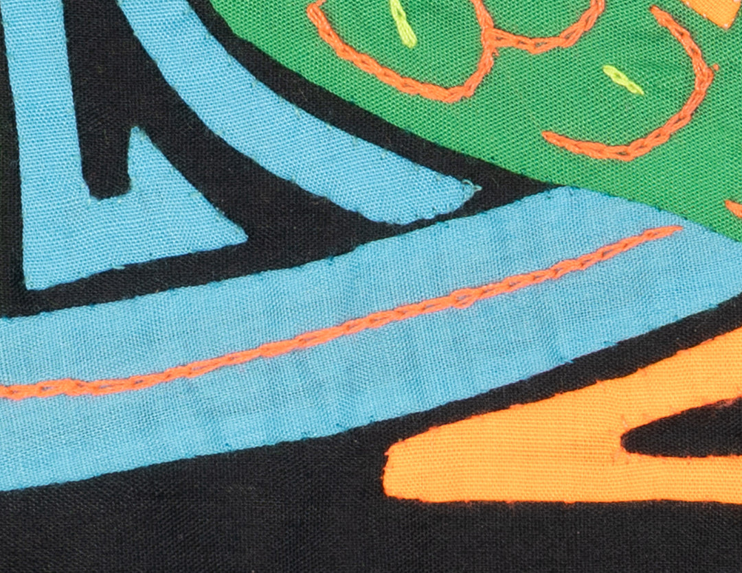 Multicolor Green Orange And Blue Bird Molita