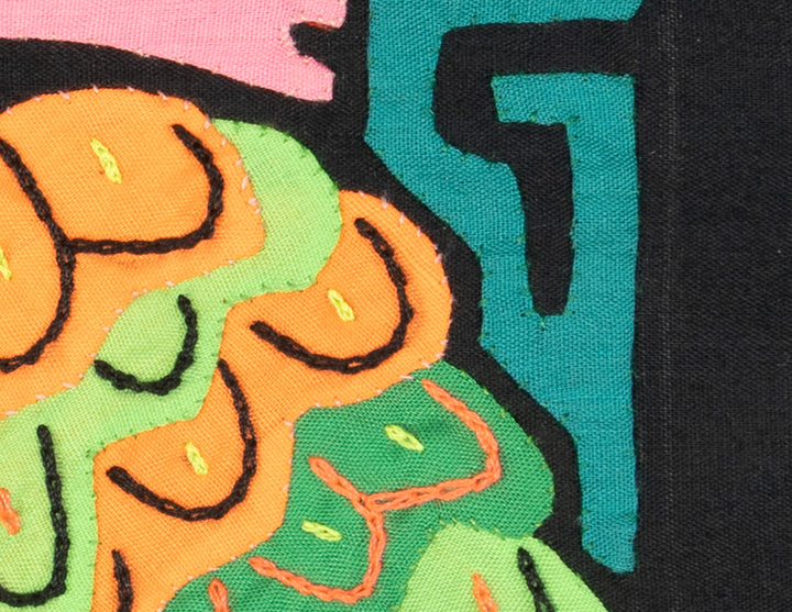 Multicolor Green Orange And Blue Bird Molita