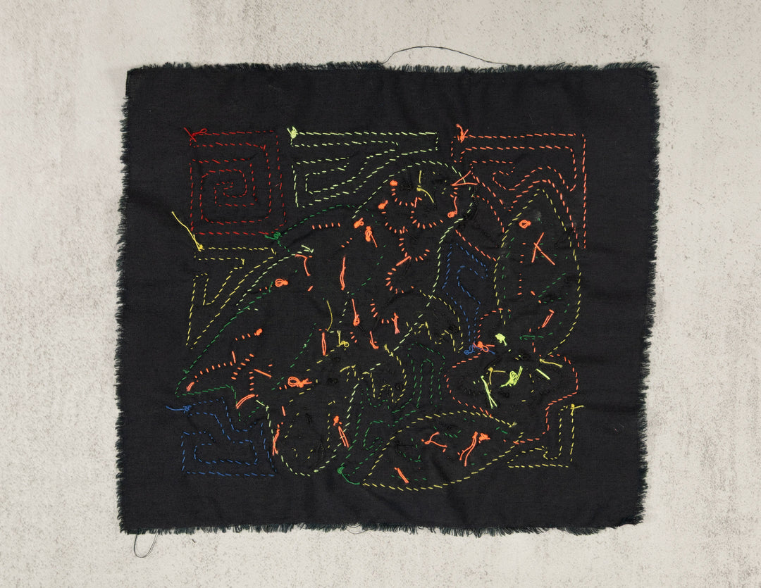 Multicolor Green And Orange Bird Molita