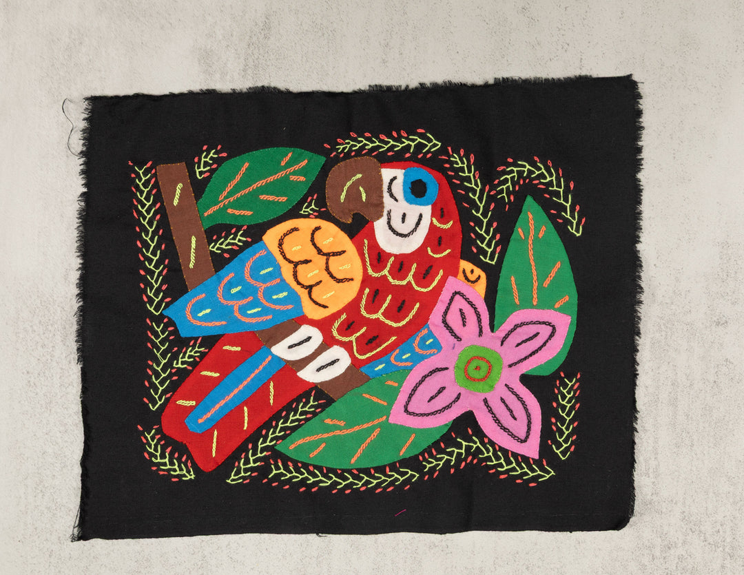 Multicolor Bird Red And Blue Molita